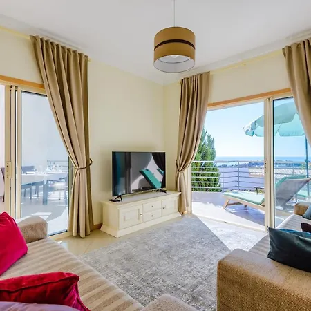 Apartamento Homes Ocean View With Huge Sunny Terrace, 2 Swimming Pools & Tennis Court Albufeira